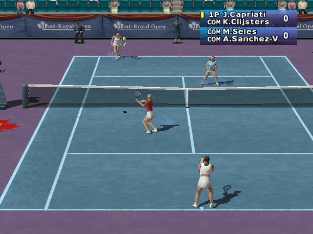 Pro Tennis WTA Tour screenshot 5 for Gamecube